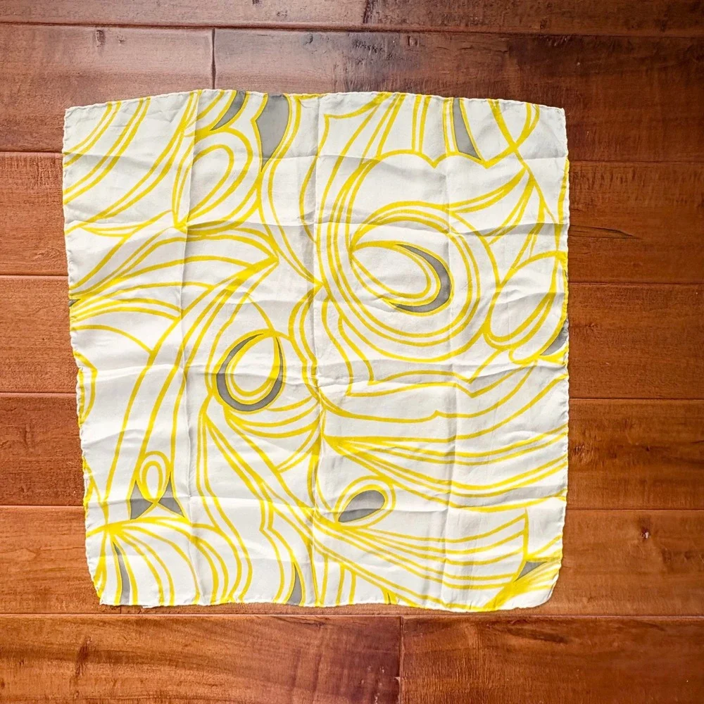 Made in Italy for Bloomingdale's Silk Square Scarf 20